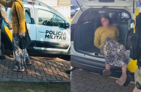 'Deus sabe onde ele me leva', mulher que bateu em idosa no Cras é detida, surta e também morde PM 'Deus sabe onde ele me leva', mulher que bateu em idosa no Cras é detida, surta e também morde PM