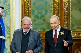 Lula conversa com Putin sobre comércio e geopolítica