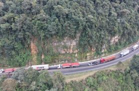 Atenção: Obras na BR-277, na Serra da Esperança terão Pare e Siga na sexta e no sábado