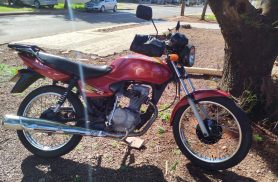 Motocicleta é furtada durante a madrugada no bairro Pacaembu, em Cascavel