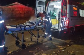 Homem acamado é encaminhado ao hospital após problemas respiratórios em Cascavel
