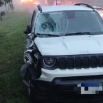 Imagem relativa a Irmãos de 7 e 14 anos morrem atropelados a caminho da escola na BR-470