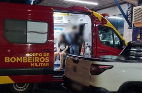 Confusão em mercado no Presidente termina com mulher ferida após discussão por fila