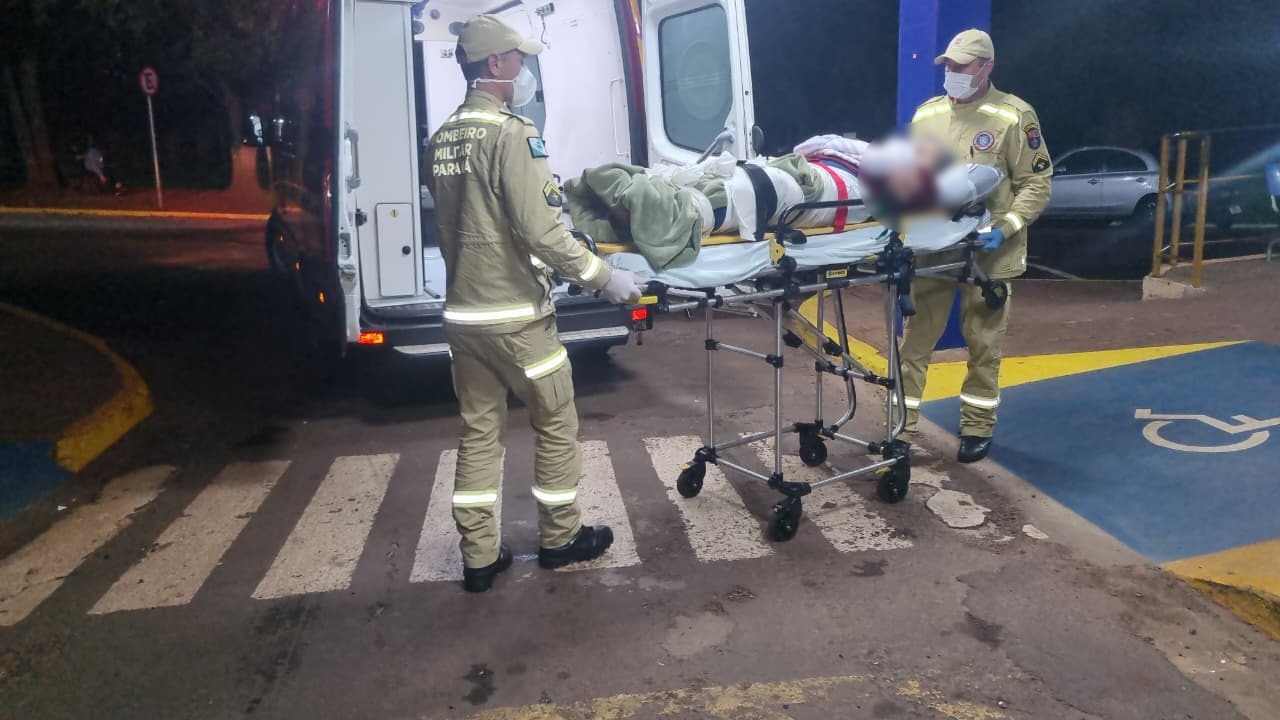 Idosa sofre queda dentro de casa e é levada ao HUOP com suspeita de fratura