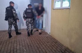 Após ameaças, disparos e fuga pela BR-277, homem é preso pelo Choque em Cascavel