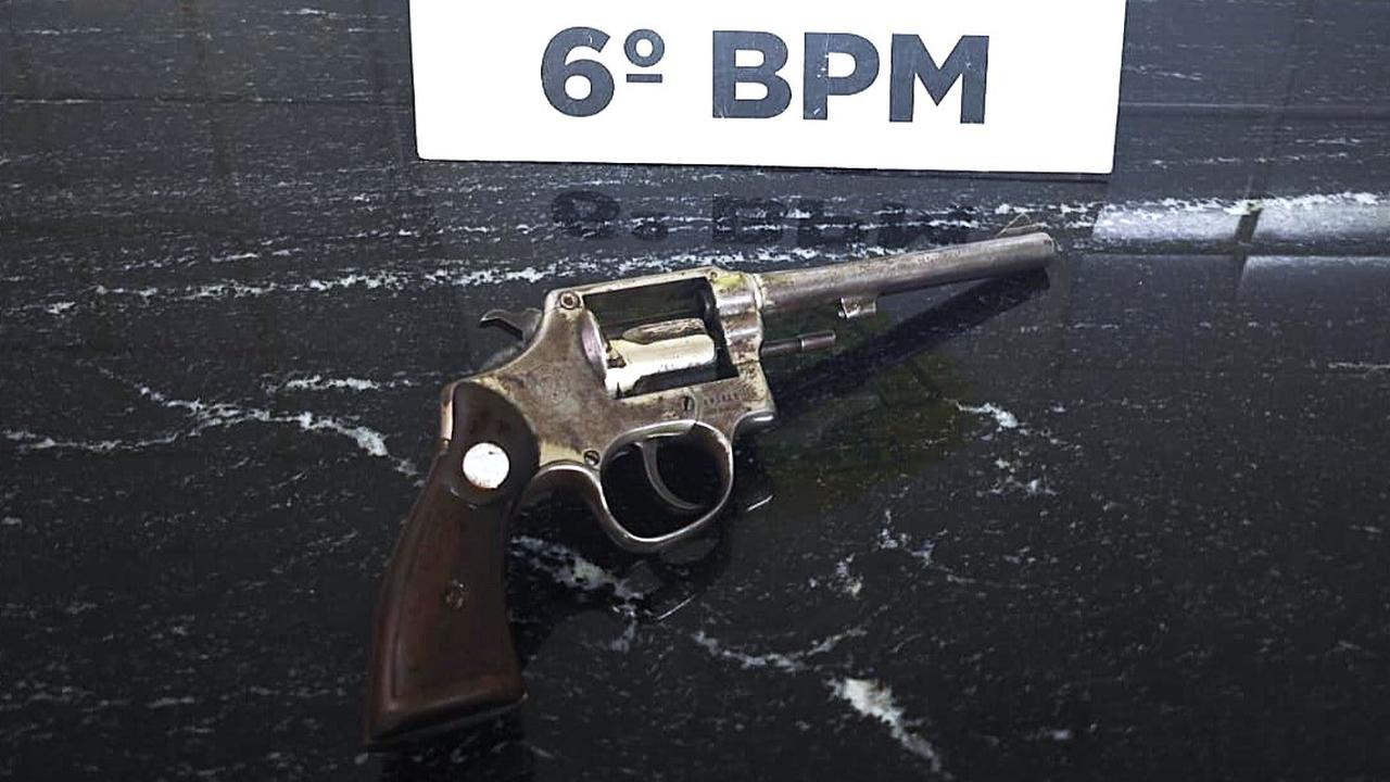 Imagem referente a PM detalha ocorrência que terminou com prisão de suspeito armado em Cascavel