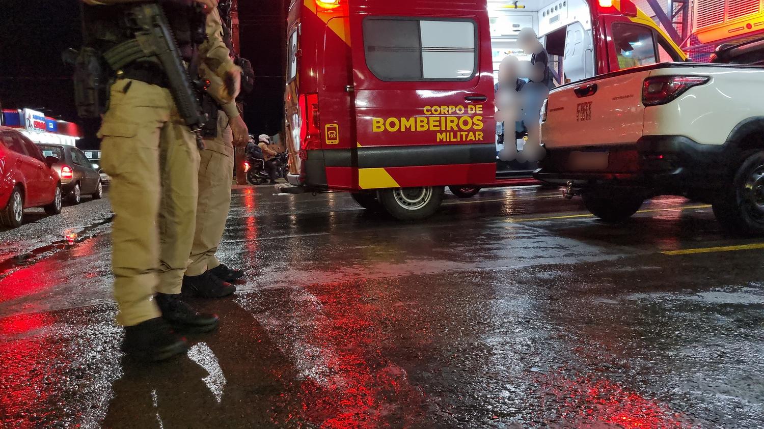 Imagem referente a PM divulga detalhes de ocorrência em supermercado que terminou com homem preso