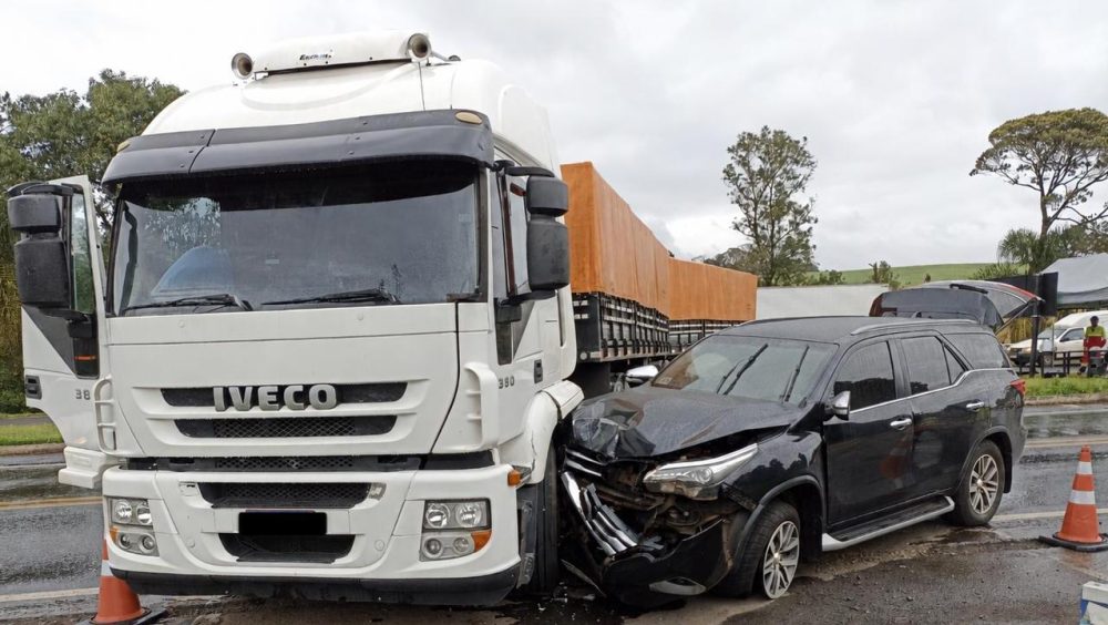 Vereador de Cascavel se envolve em acidente de trânsito na BR-277, em Prudentópolis Imagem referente a Vereador de Cascavel se envolve em acidente de trânsito na BR-277, em Prudentópolis