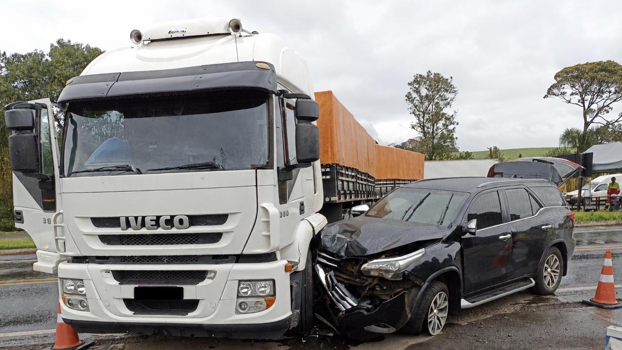 Imagem referente a Vereador de Cascavel se envolve em acidente de trânsito na BR-277, em Prudentópolis