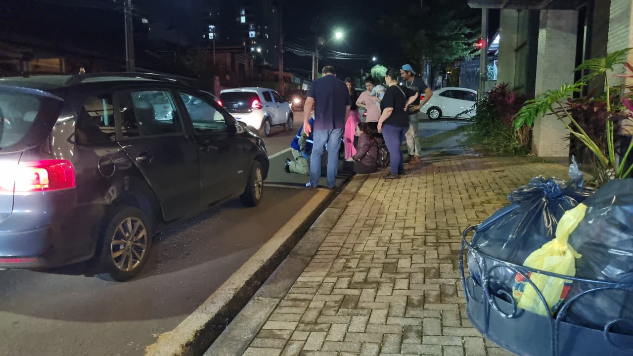 Mulher fica ferida em acidente no Jardim Independência