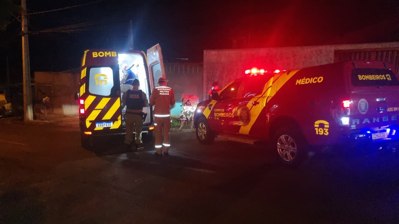 Homem é baleado durante briga em bar no Cascavel Velho e fica em estado grave