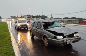 Homem morre após ser atropelado em frente ao SAU na BR-277, em Cascavel