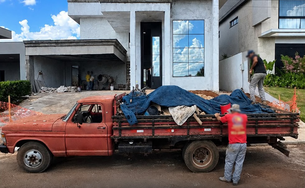 Imagem referente a Ford F-4000 é furtado durante a madrugada no bairro Floresta, em Cascavel