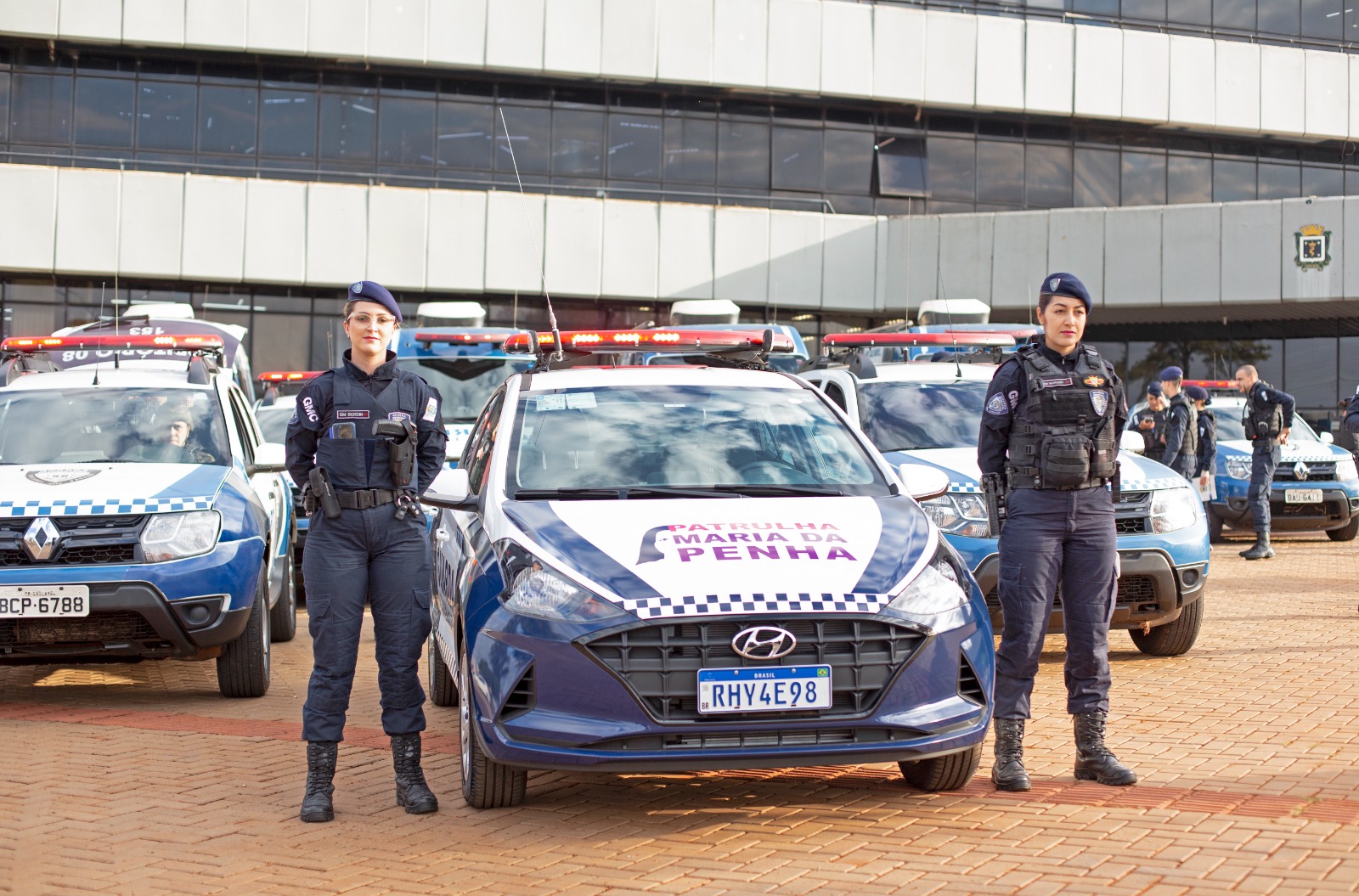 Guarda Municipal reforça Patrulha Maria da Penha e amplia ações de proteção às mulheres Imagem referente a Guarda Municipal reforça Patrulha Maria da Penha e amplia ações de proteção às mulheres