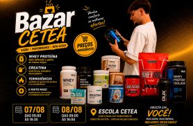 Bazar CETEA reúne suplementos e produtos de saúde com preços especiais em Cascavel