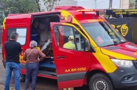 Idoso sofre queda após mal-estar e sofre corte na nuca no bairro Neva