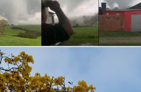 VÍDEO: Com tornado no RS e alerta máximo no RJ, Oeste do Paraná mantém atenção