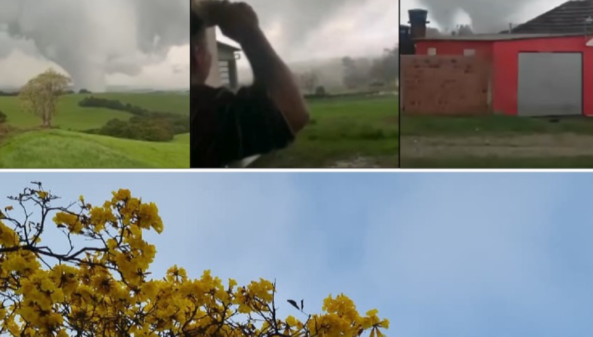 Imagem referente a VÍDEO: Com tornado no RS e alerta máximo no RJ, Oeste do Paraná mantém atenção