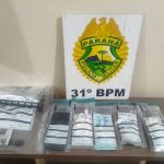 Imagem relativa a PM prende homem e apreende 36 porções de cocaína durante ação contra o tráfico em Palotina