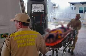 Mulher é esfaqueada no Centro de Foz do Iguçu e diz ter sido ferida por dívida com traficante