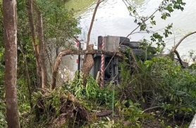 Retomadas buscas a caminhoneiro desaparecido em represa há mais de 28 horas