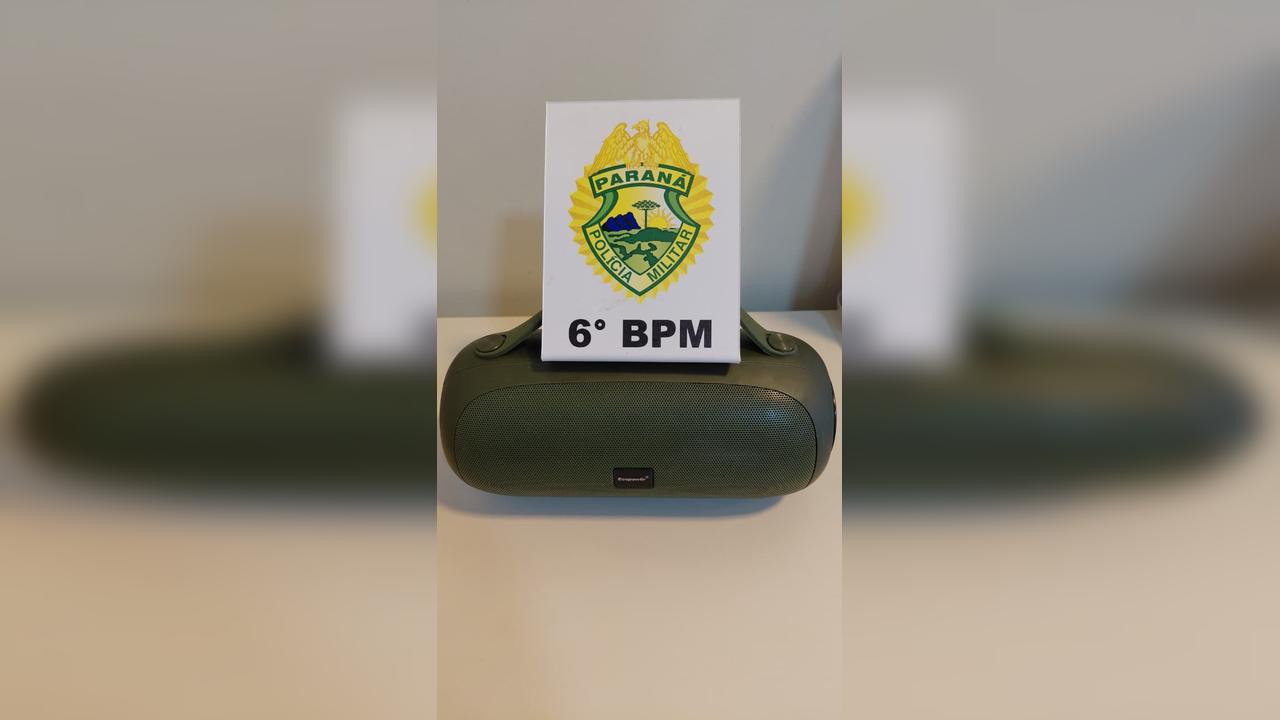 Imagem referente a Denúncia termina com aparelho de som apreendido no 14 de Novembro