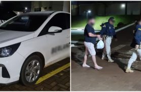 Carro de aplicativo com alerta de furto é apreendido pela PRF