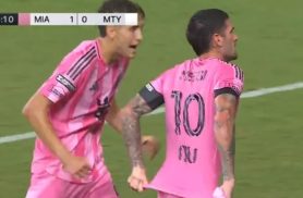De Paul marca e homenageia pai de Messi em derrota do Inter Miami na Leagues Cup