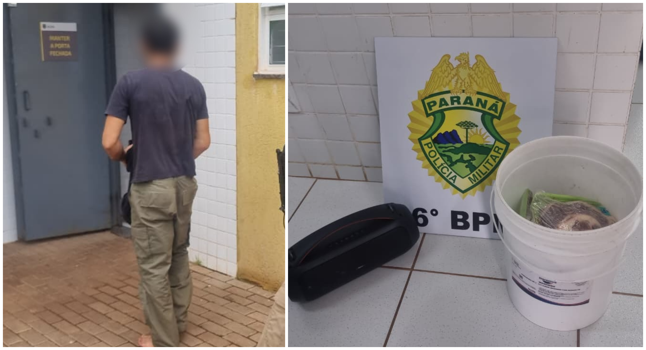 Amostradinho: homem é detido pela PM após cometer vários furtos em Matelândia