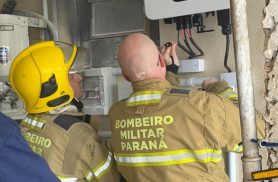 Curto-circuito em painéis solares provoca princípio de incêndio no São Cristóvão Curto-circuito em painéis solares provoca princípio de incêndio no São Cristóvão