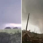 Imagem relativa a Tornado deixa rastro de destruição em Piraí do Sul e vídeos impressionam