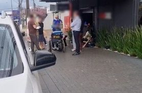Homem se engasga com comida e mobiliza equipe do Siate em Cascavel