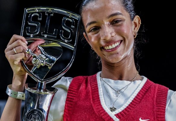 Rayssa é campeã da etapa carioca da Liga Internacional de Skate Street