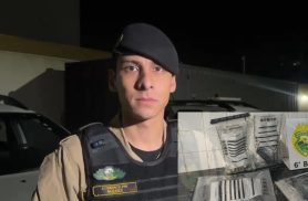 Denúncia leva PM até suspeito com pistola .380 na zona rural de Cascavel afirma Tenente Denúncia leva PM até suspeito com pistola .380 na zona rural de Cascavel afirma Tenente