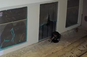 Furto em obra no Bairro Pacaembu, em Cascavel, é flagrado por câmera de segurança