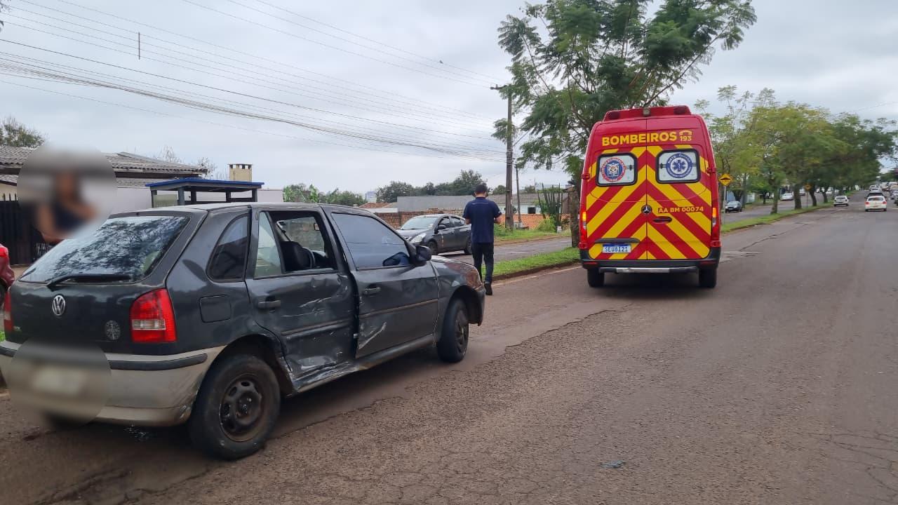 Acidente de trânsito na Olindo Periolo deixa criança ferida
