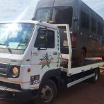 Imagem relativa a Polícia encontra van envolvida em roubo após veículo ser abandonado em Foz do Iguaçu