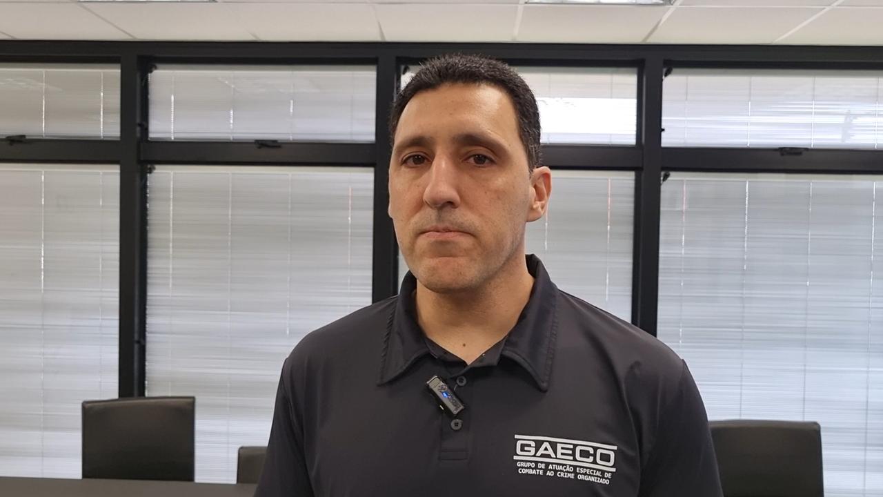 Delegado comenta prisões durante operação contra o tráfico de drogas em Cascavel