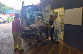 Mulher sofreu TCE grave e múltiplas fraturas após acidente na BR-277, em Cascavel Mulher sofreu TCE grave e múltiplas fraturas após acidente na BR-277, em Cascavel