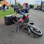 Imagem relativa a Motoboy morre em grave acidente no momento em que fazia entrega