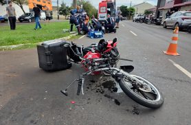 Motoboy morre em grave acidente no momento em que fazia entrega