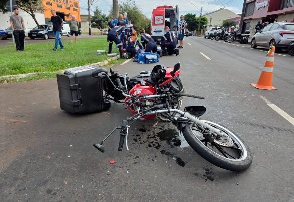 Motoboy morre em grave acidente no momento em que fazia entrega