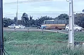 Vídeo registra grave acidente na BR-277, em Cascavel