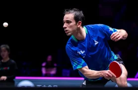Calderano supera anfitrião na estreia do Europe Smash na Suécia Calderano supera anfitrião na estreia do Europe Smash na Suécia