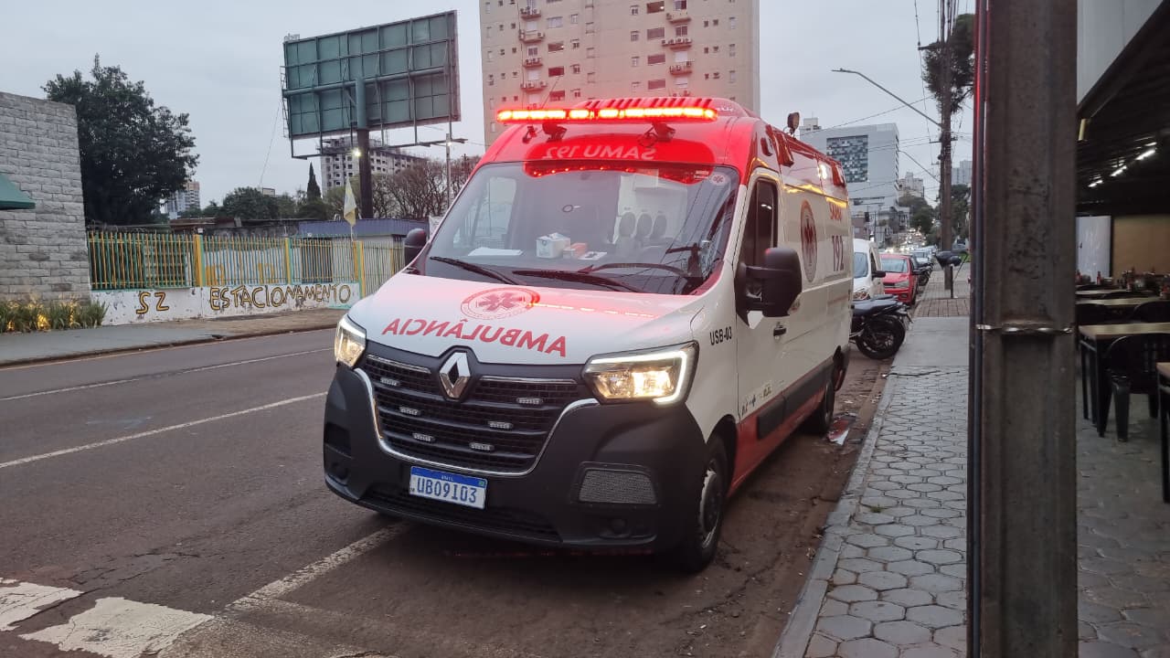 Mulher sofre queda de pressão e é socorrida pelo Samu