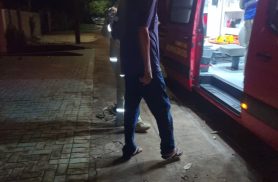 Homem fica ferido após cair de bicicleta no bairro Interlagos