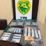 PM apreende R$ 21,8 mil e porções de cocaína durante ação contra o tráfico em Pato Branco Imagem relativa a PM apreende R$ 21,8 mil e porções de cocaína durante ação contra o tráfico em Pato Branco