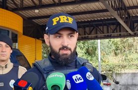 “Não há possibilidade de diálogo”: PRF relata confronto durante tentativa de saque na BR-277 “Não há possibilidade de diálogo”: PRF relata confronto durante tentativa de saque na BR-277