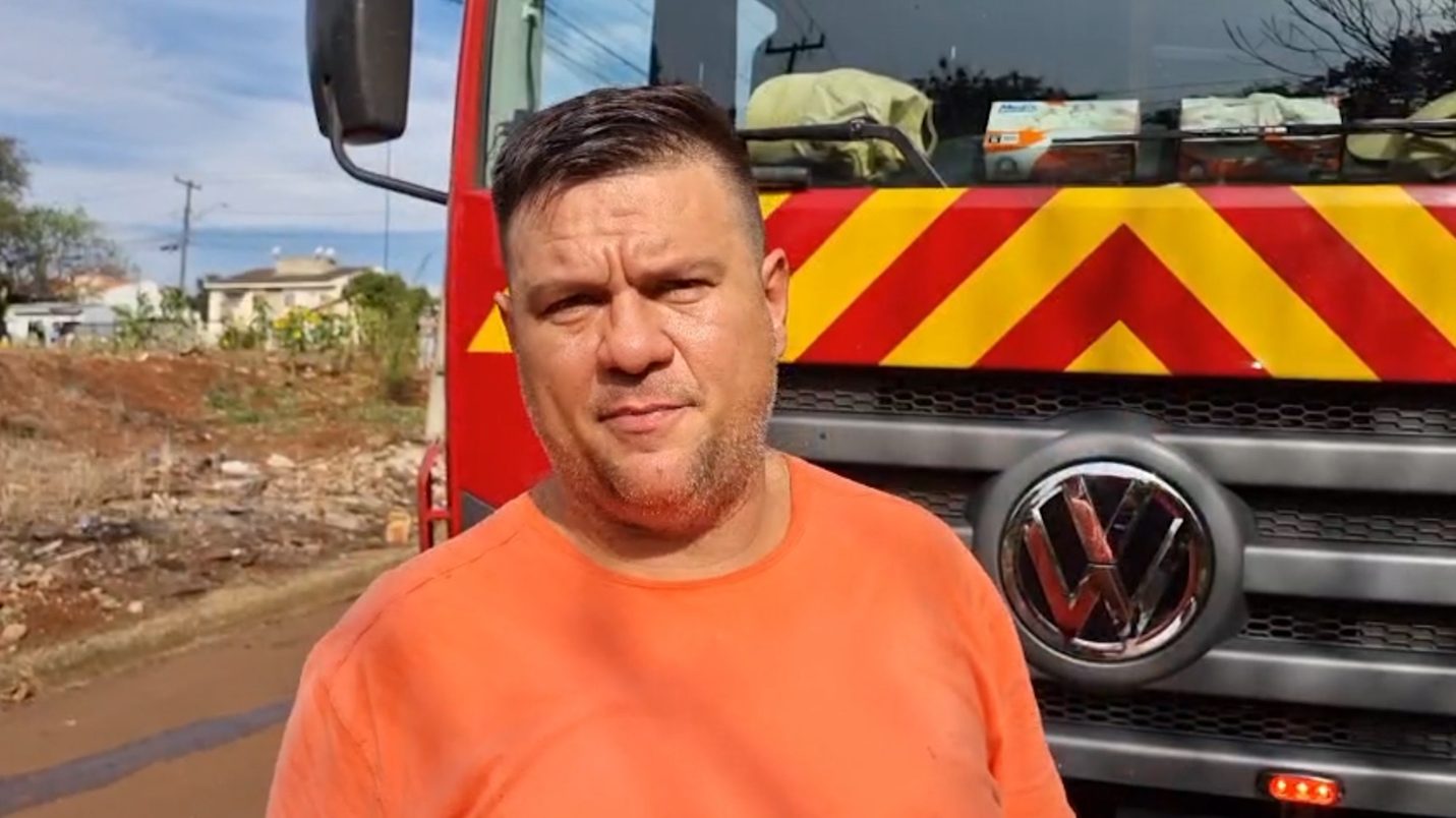 “Eu tentei ajudar e não consegui”, afirma cunhado que encontrou casa em chamas no Cascavel Velho