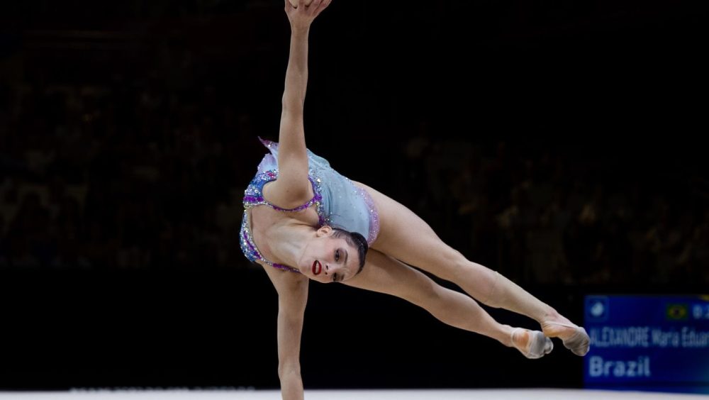 Babi e Maria Eduarda brilham em 1º dia do Mundial de Ginástica Rítmica Imagem referente a Babi e Maria Eduarda brilham em 1º dia do Mundial de Ginástica Rítmica